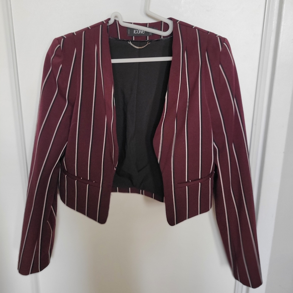 Icone Purple Blazer Size 2